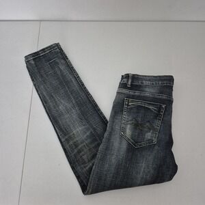 Replay Blue Jeans Mens 34x29‎ Distressed Denim Straight Leg Faded Pants